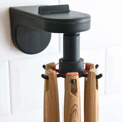 Підвісний тримач для кухонного приладдя Kitchenware Collecting Hanger, Чорний / Підвісна система зберігання