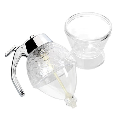 Диспенсер для меду і соусів, 200 мл Honey Dispenser, Прозорий / Дозатор соусів / Прозорий дозатор меду