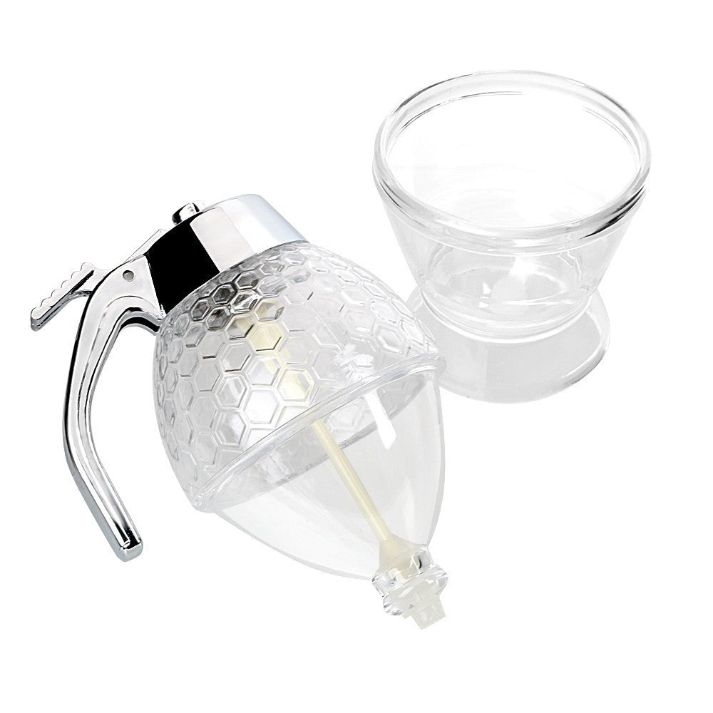 Диспенсер для меду і соусів, 200 мл Honey Dispenser, Прозорий / Дозатор соусів / Прозорий дозатор меду