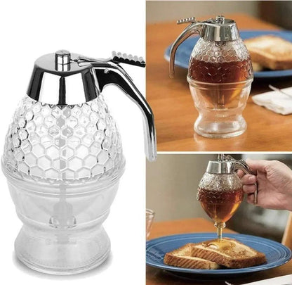 Диспенсер для меду і соусів, 200 мл Honey Dispenser, Прозорий / Дозатор соусів / Прозорий дозатор меду