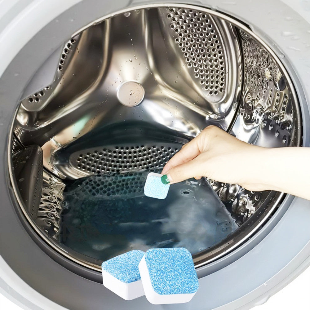 Антибактеріальний засіб для чищення пральної машин 12шт, Washing machine cleaner №2 / Таблетки для пральної машини