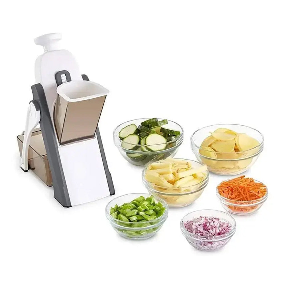 Мультислайсер для овочів, Brava Spring Slicer, / Овочерізка ручна / Кухонний слайсер для овочів