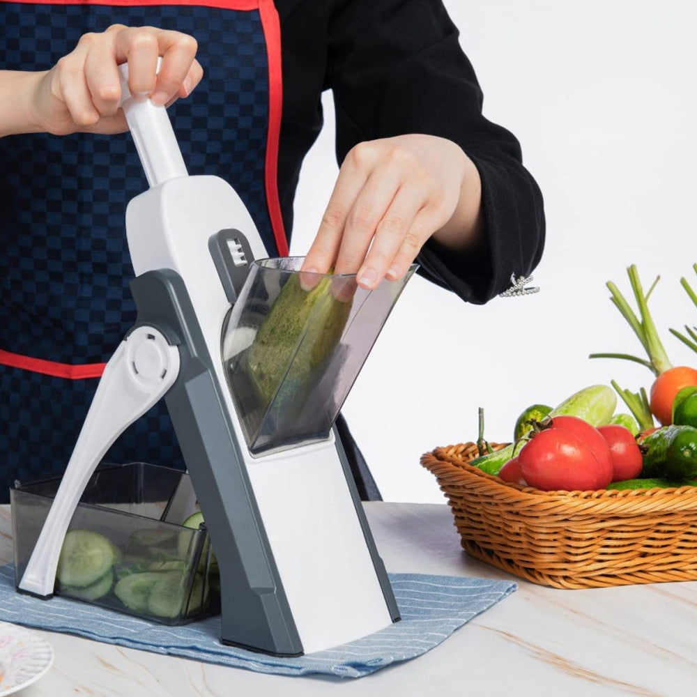 Мультислайсер для овочів, Brava Spring Slicer, / Овочерізка ручна / Кухонний слайсер для овочів