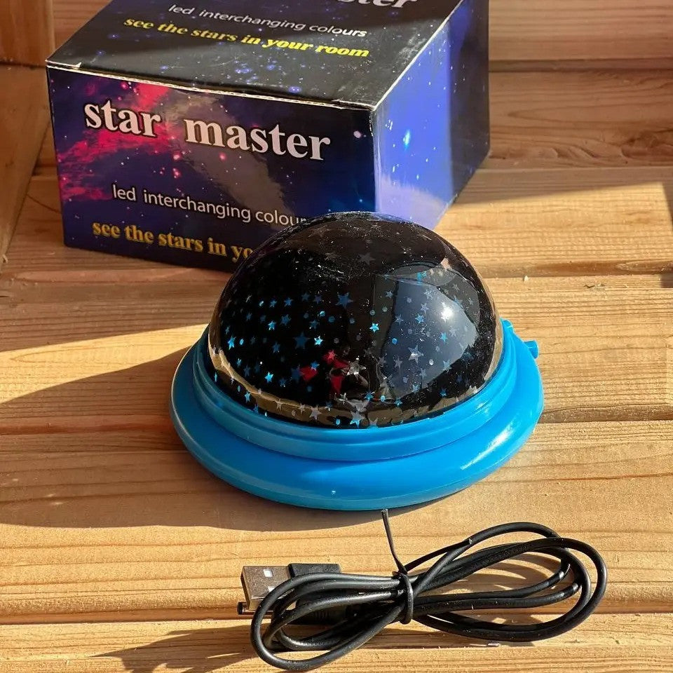 Світильник нічник "Star Master", Синій / LED проектор зоряного неба