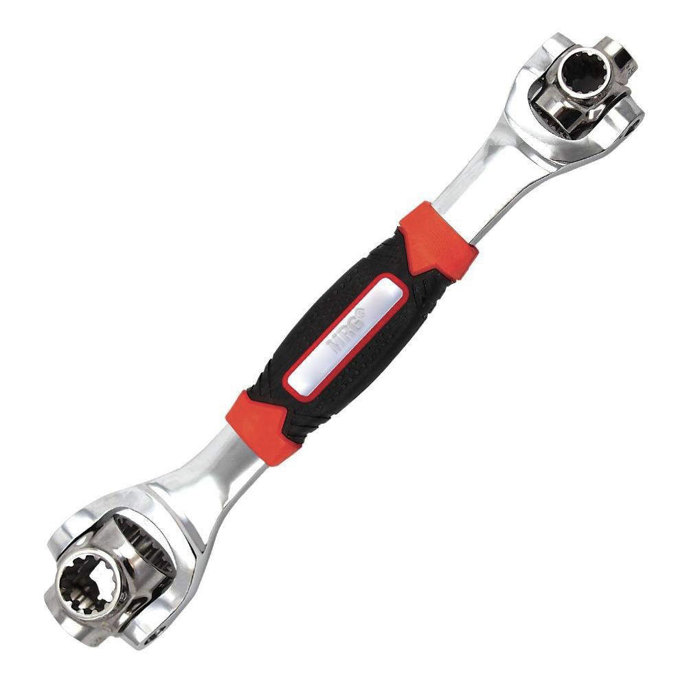 Універсальний гайковий ключ 48в1 Universal Wrench, Червоно-чорний / Багатофункціональний торцевий ключ