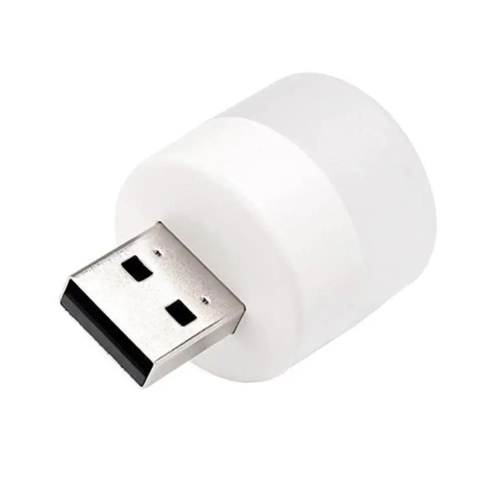 USB LED-лампа світлодіодна 1W, К-6000, Біла / Портативна лампа з USB / USB світильник