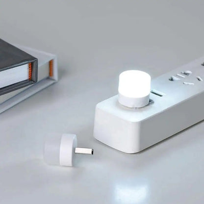 USB LED-лампа світлодіодна 1W, К-6000, Біла / Портативна лампа з USB / USB світильник