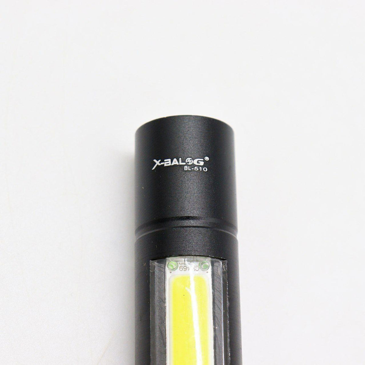 Ручний ліхтарик кишеньковий із USB зарядкою, BL-1501, Чорний / Акумуляторний тактичний ліхтар із кейсом