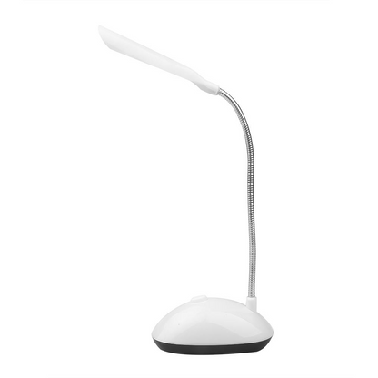 Міні Led-лампа на батарейках MINI X-7188, Білий / Настільна гнучка лампа / Світлодіодний міні-світильник