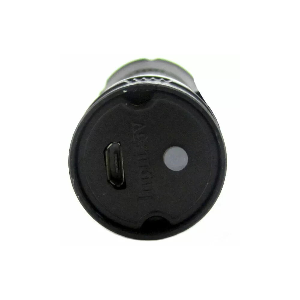 Потужний ручний ліхтарик з USB-зарядкою та ZOOM, BL-29-T6, Чорний / Тактичний LED ліхтар на акумуляторі