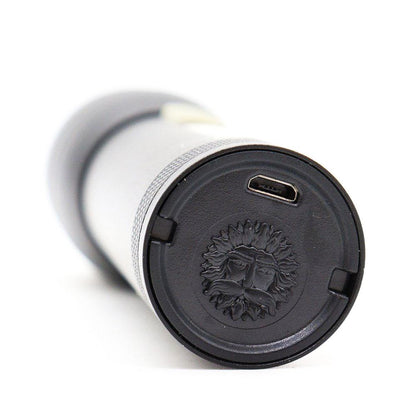 Ручний акумуляторний ліхтар 2-в-1 з USB та бічним світлом, COB P90 + чохол / Потужний тактичний ліхтарик
