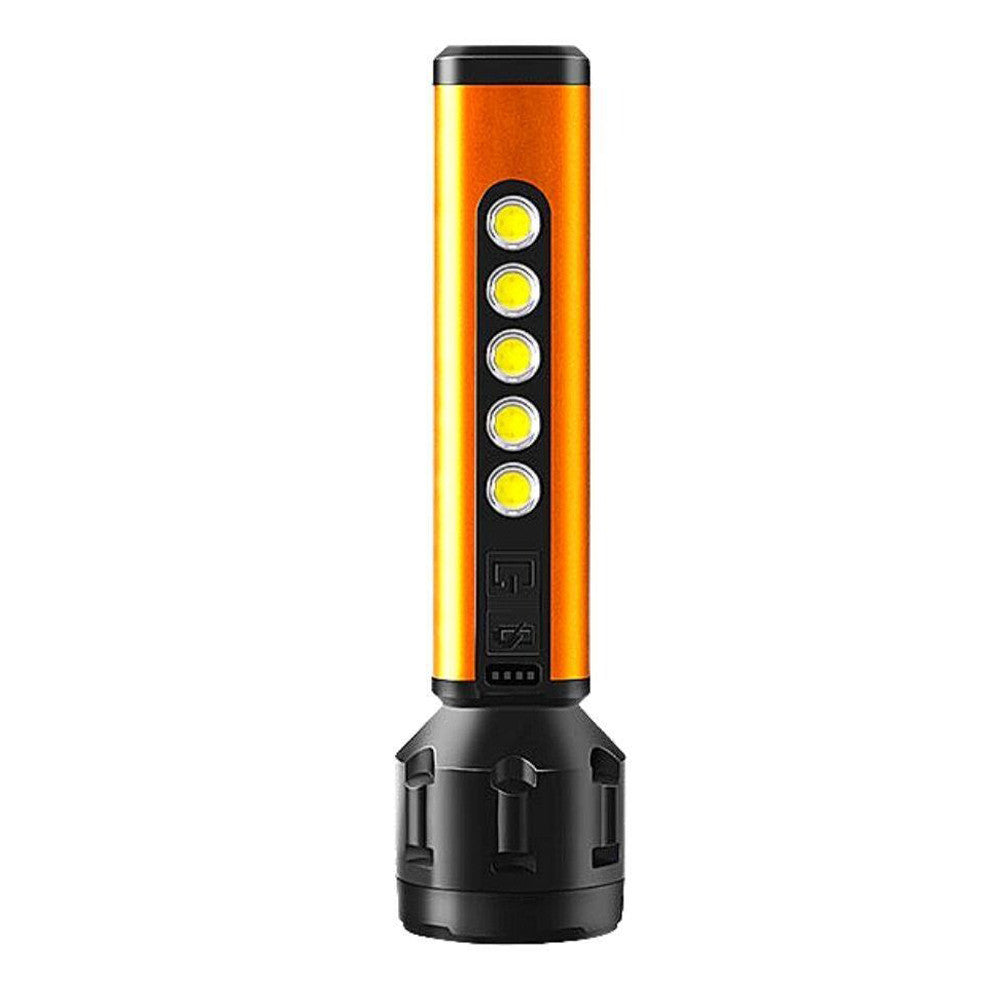 Потужний ручний ліхтарик з акумулятором, USB, CB-C67 5W+5COB / Світлодіодний LED ліхтар