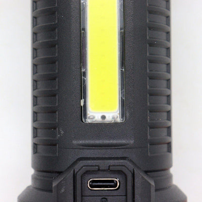 Ручний ліхтарик з функцією зарядки, USB, CL-W01 / Ліхтарик з диско-кулею / Ліхтарик з магнітною основою
