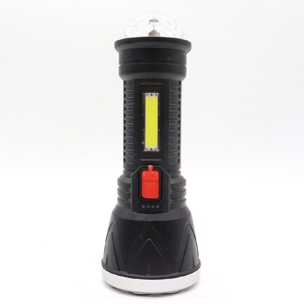 Ручний ліхтарик з функцією зарядки, USB, CL-W01 / Ліхтарик з диско-кулею / Ліхтарик з магнітною основою