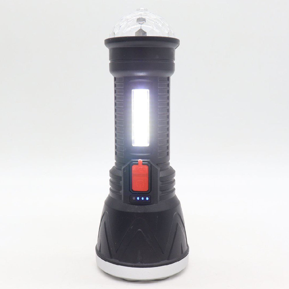 Ручний ліхтарик з функцією зарядки, USB, CL-W01 / Ліхтарик з диско-кулею / Ліхтарик з магнітною основою