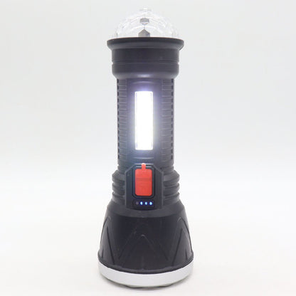 Ручний ліхтарик з функцією зарядки, USB, CL-W01 / Ліхтарик з диско-кулею / Ліхтарик з магнітною основою
