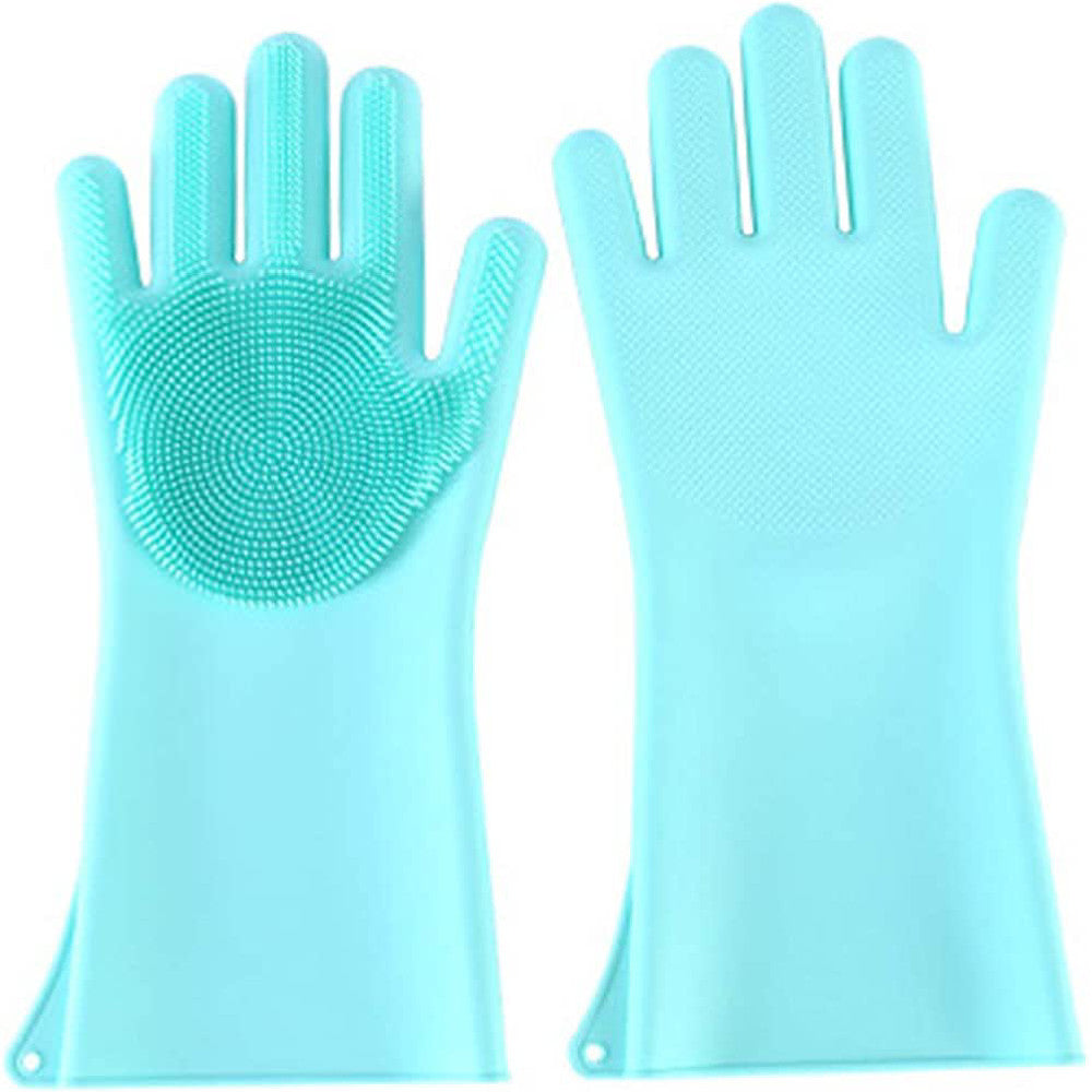 Рукавички для кухні Kitchen Gloves, Помаранчеві / Силіконові рукавички для миття посуду