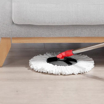 Швабра ледарка з відром і з автоматичним віджимом 8л, Spin Mop 360, Чорний / Набір для прибирання швабра та відро