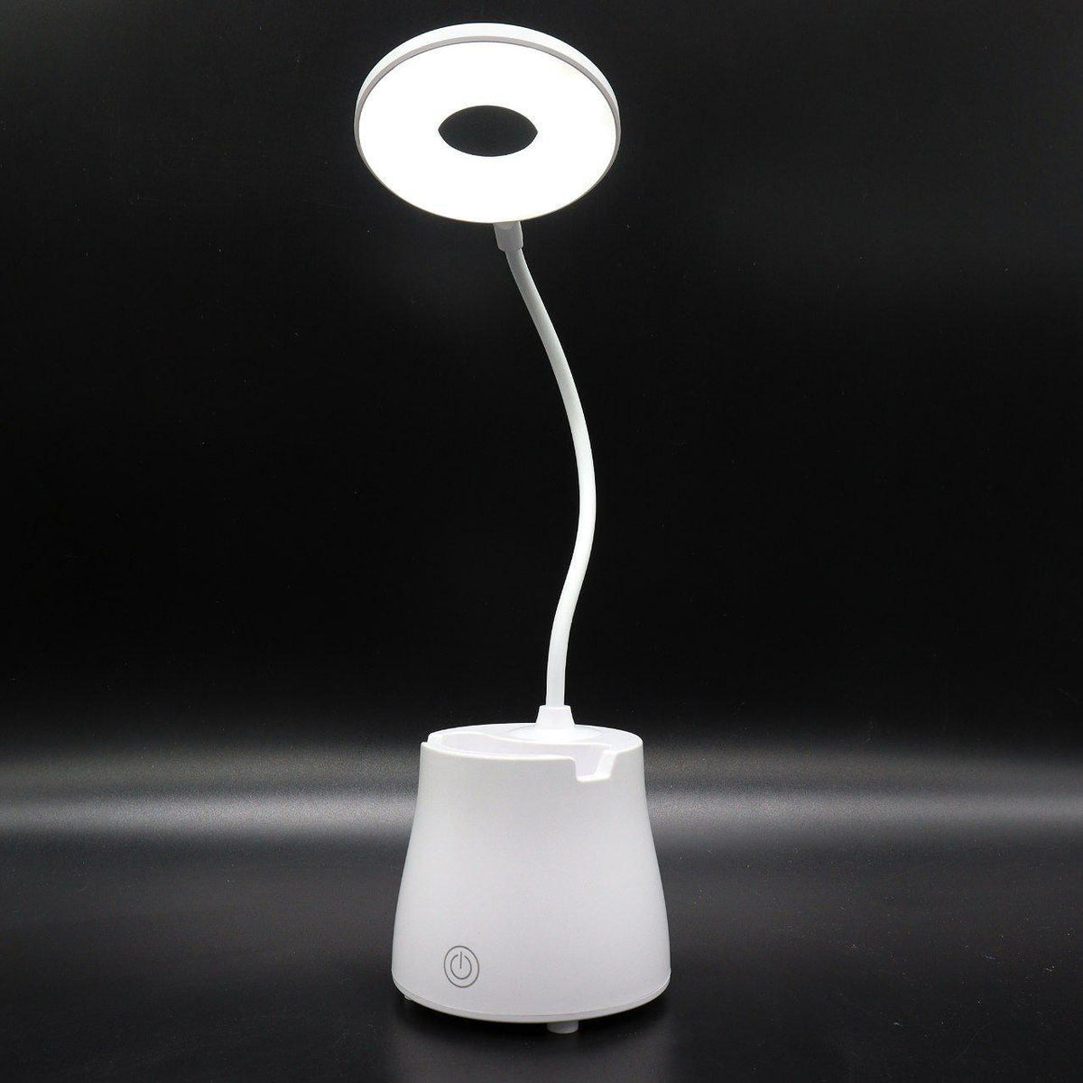 Настільна лампа з USB, LED TABLE LAMP, Біла / Акумуляторна LED лампа-підставка