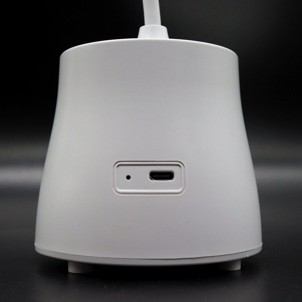 Настільна лампа з USB, LED TABLE LAMP, Біла / Акумуляторна LED лампа-підставка
