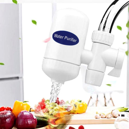 Насадка на кран для проточної води Water Purifier, Білий / Водопровідний фільтр насадка на змішувач