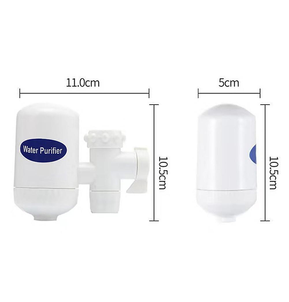Насадка на кран для проточної води Water Purifier, Білий / Водопровідний фільтр насадка на змішувач