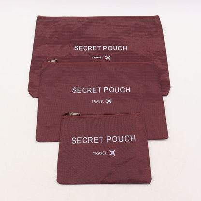 Набір дорожніх органайзерів 6 шт Secret Pouch, / Косметички для поїздок / Органайзери для подорожей