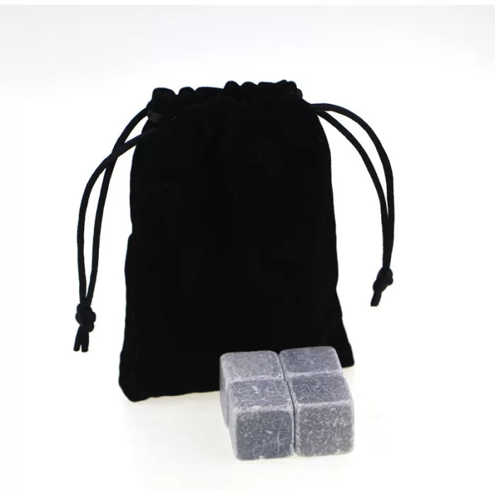 Камені для охолодження віскі Whiskey Stone, 9шт, Сірий / Кубики для охолодження напоїв / Набір каменів для охолодження