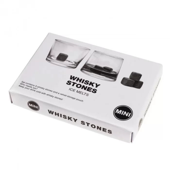 Камені для охолодження віскі Whiskey Stone, 9шт, Сірий / Кубики для охолодження напоїв / Набір каменів для охолодження