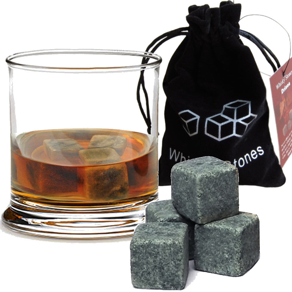 Камені для охолодження віскі Whiskey Stone, 9шт, Сірий / Кубики для охолодження напоїв / Набір каменів для охолодження