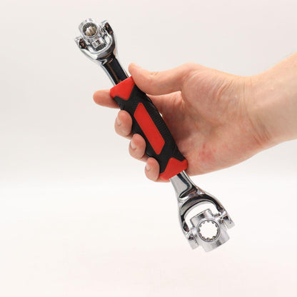 Універсальний гайковий ключ 48в1 Universal Wrench, Червоно-чорний / Багатофункціональний торцевий ключ