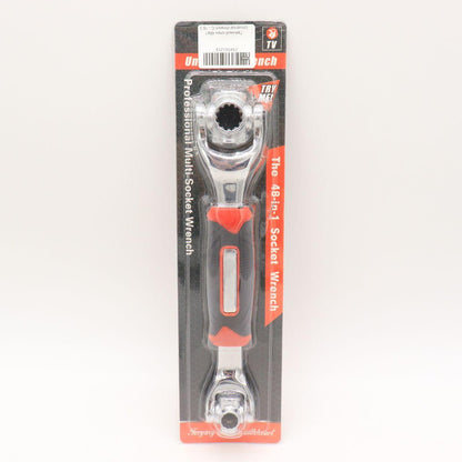 Універсальний гайковий ключ 48в1 Universal Wrench, Червоно-чорний / Багатофункціональний торцевий ключ