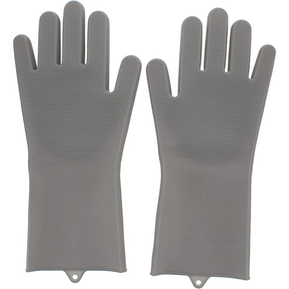 Рукавички для кухні Kitchen Gloves, Помаранчеві / Силіконові рукавички для миття посуду