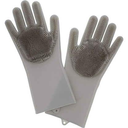 Рукавички для кухні Kitchen Gloves, Помаранчеві / Силіконові рукавички для миття посуду