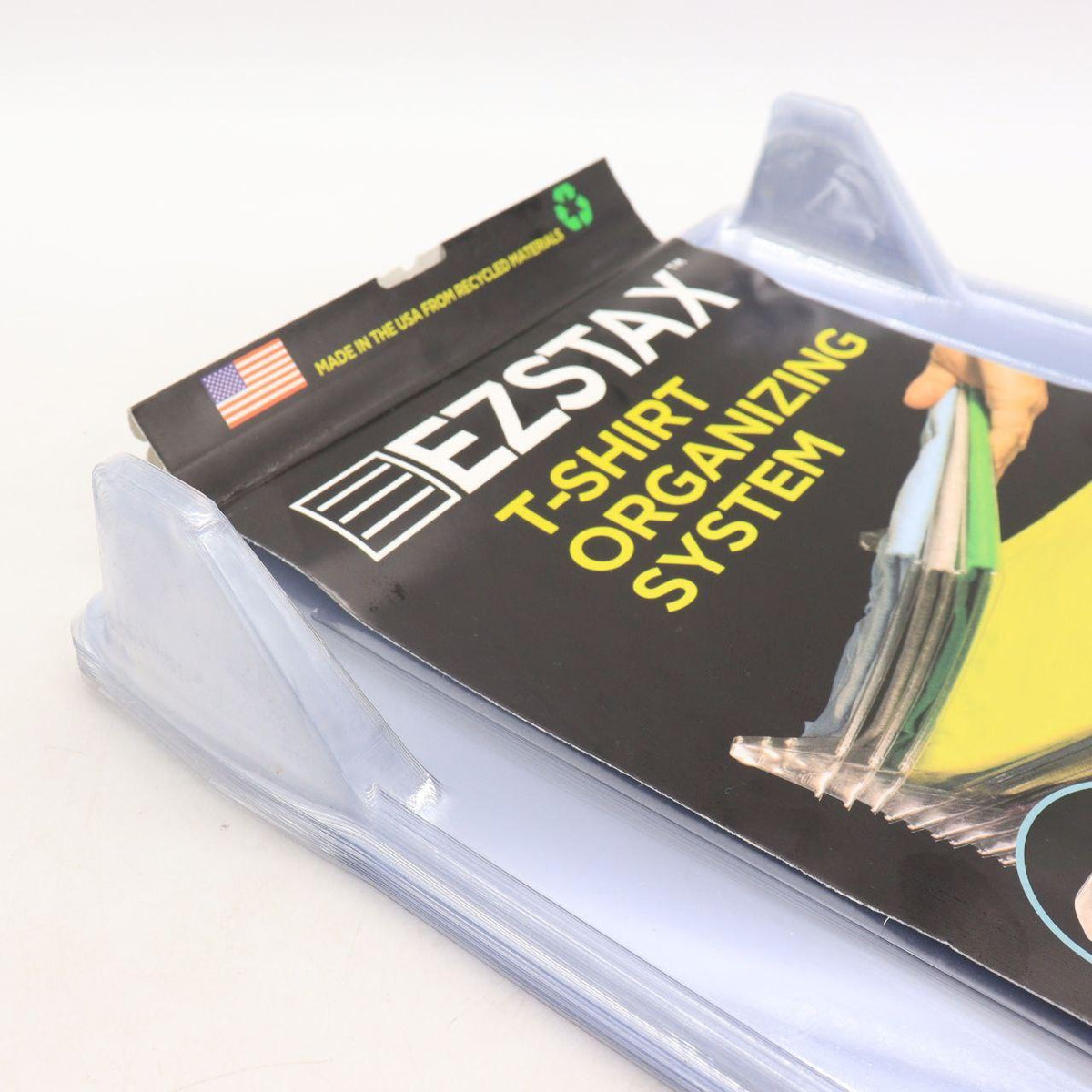 Органайзери для зберігання одягу EZSTAX 10шт, Прозорий / Набір відділень для паперів / Система зберігання