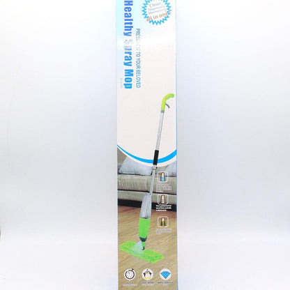 Швабра з розпилювачем для миття підлоги Water Spray Mop, Зелена / Швабра для прибирання
