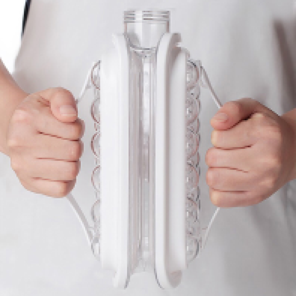 Силіконова форма для льоду з кришкою на 17 кульок ICE CUBE TRAY, / Формочки для льоду / Пляшка для льоду