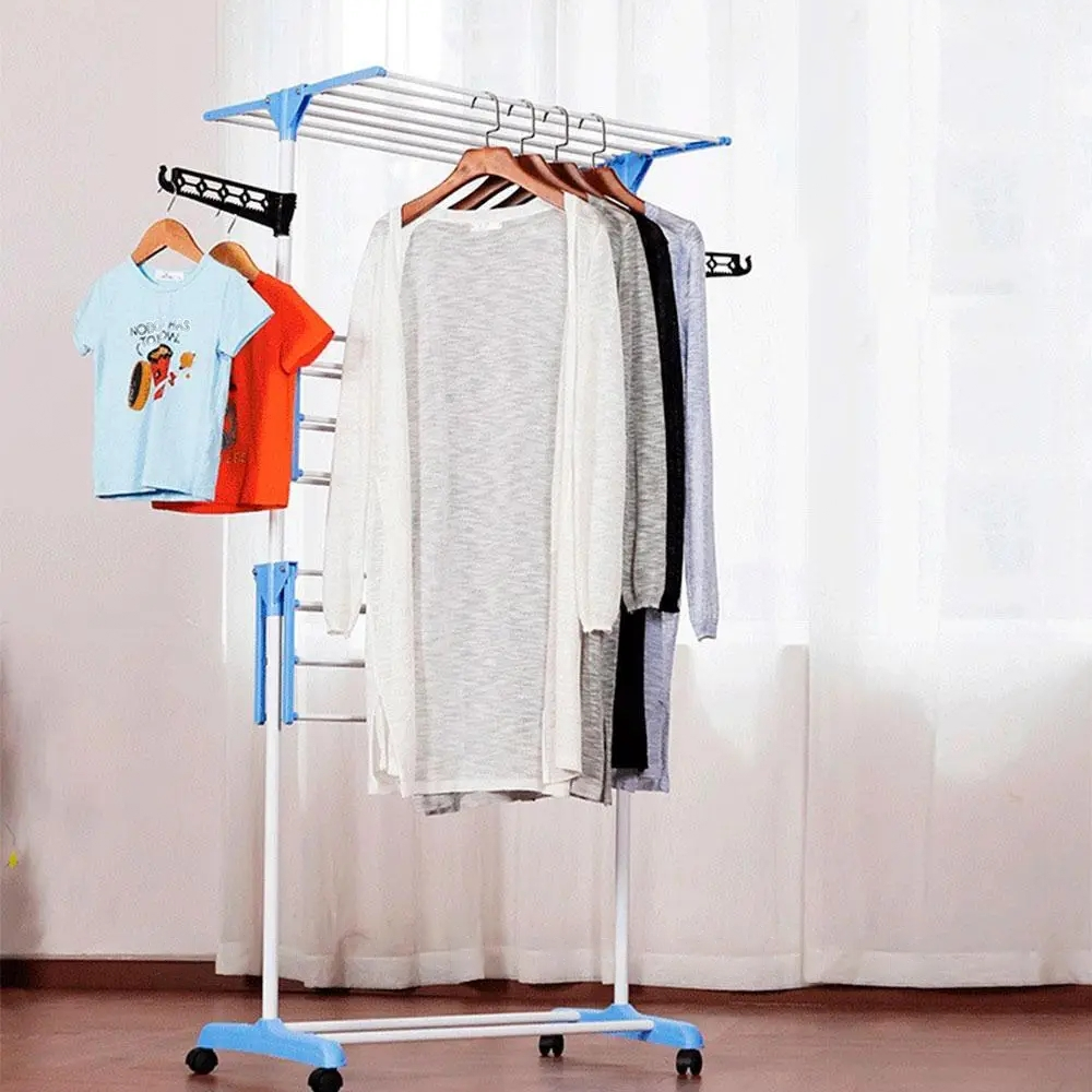 Підлогова сушка для одягу Garment, 20кг, 172см, на 3 яруси, TW 118, Білий / Кімнатна сушарка для білизни