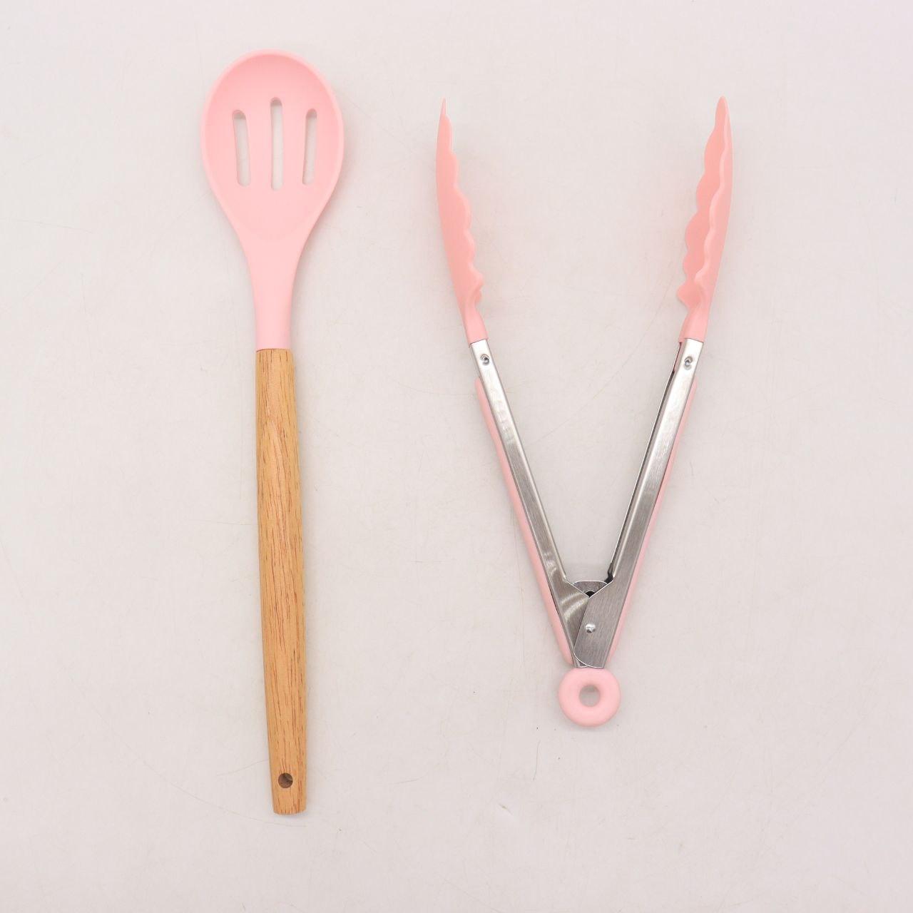 Набір кухонного приладдя 12шт Kitchen Set, / Кухонний набір силіконовий з підставкою