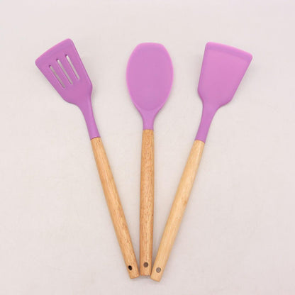 Набір кухонного приладдя 12шт Kitchen Set, / Кухонний набір силіконовий з підставкою