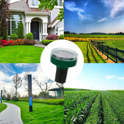 Комплект 5 шт Ультразвуковий відлякувач кротів, гризунів Garden Pro / Відлякувач на сонячній батареї