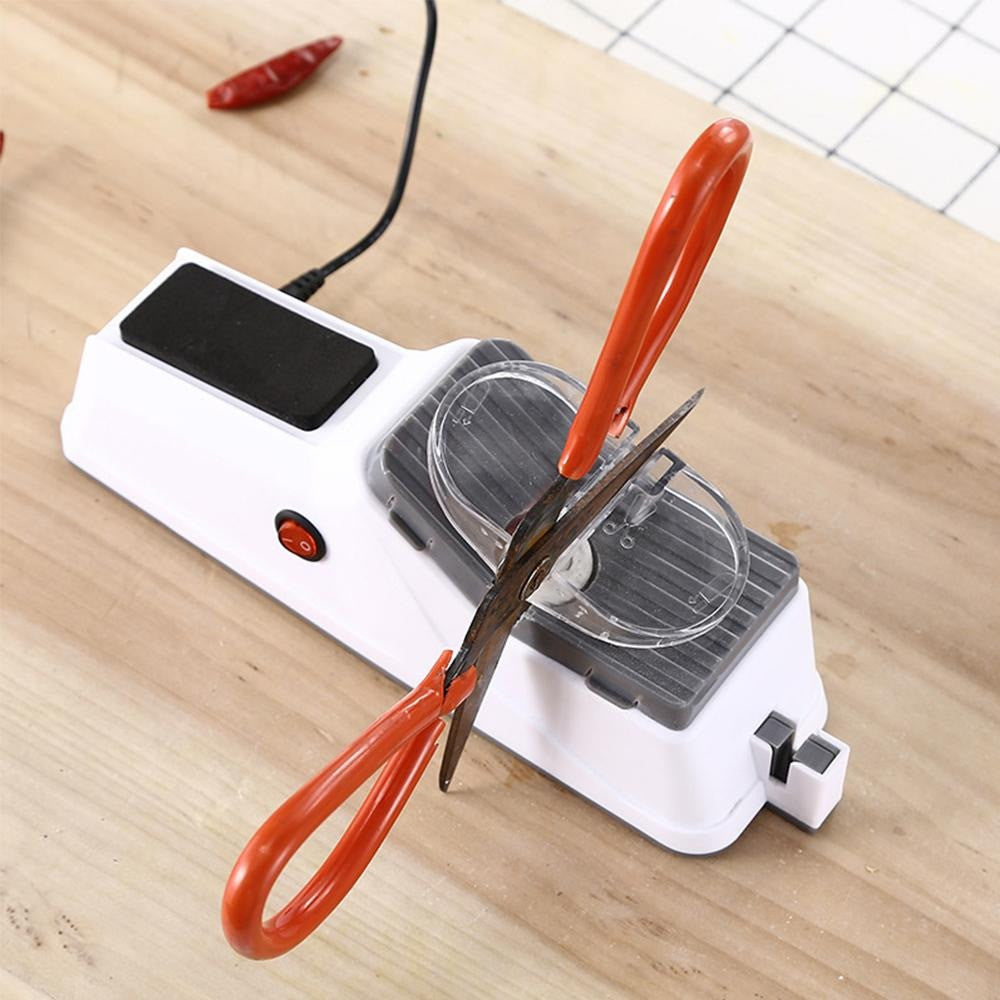 Електрична точила для ножів Electric Knife Sharpener від USB, Білий / Професійна електроточила / Ножеточка