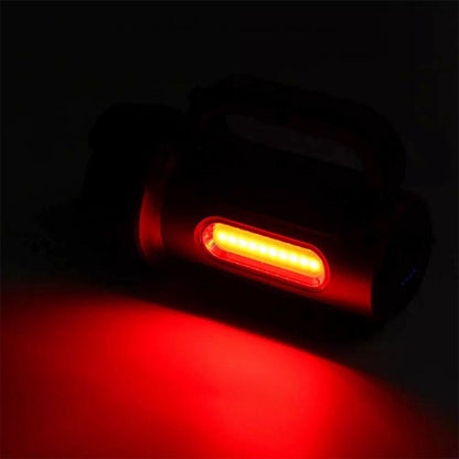 Кемпінговий ліхтар на сонячній батареї з Powerbank HEL-T93 LED + COB, Рожевий / Акумуляторний ліхтарик
