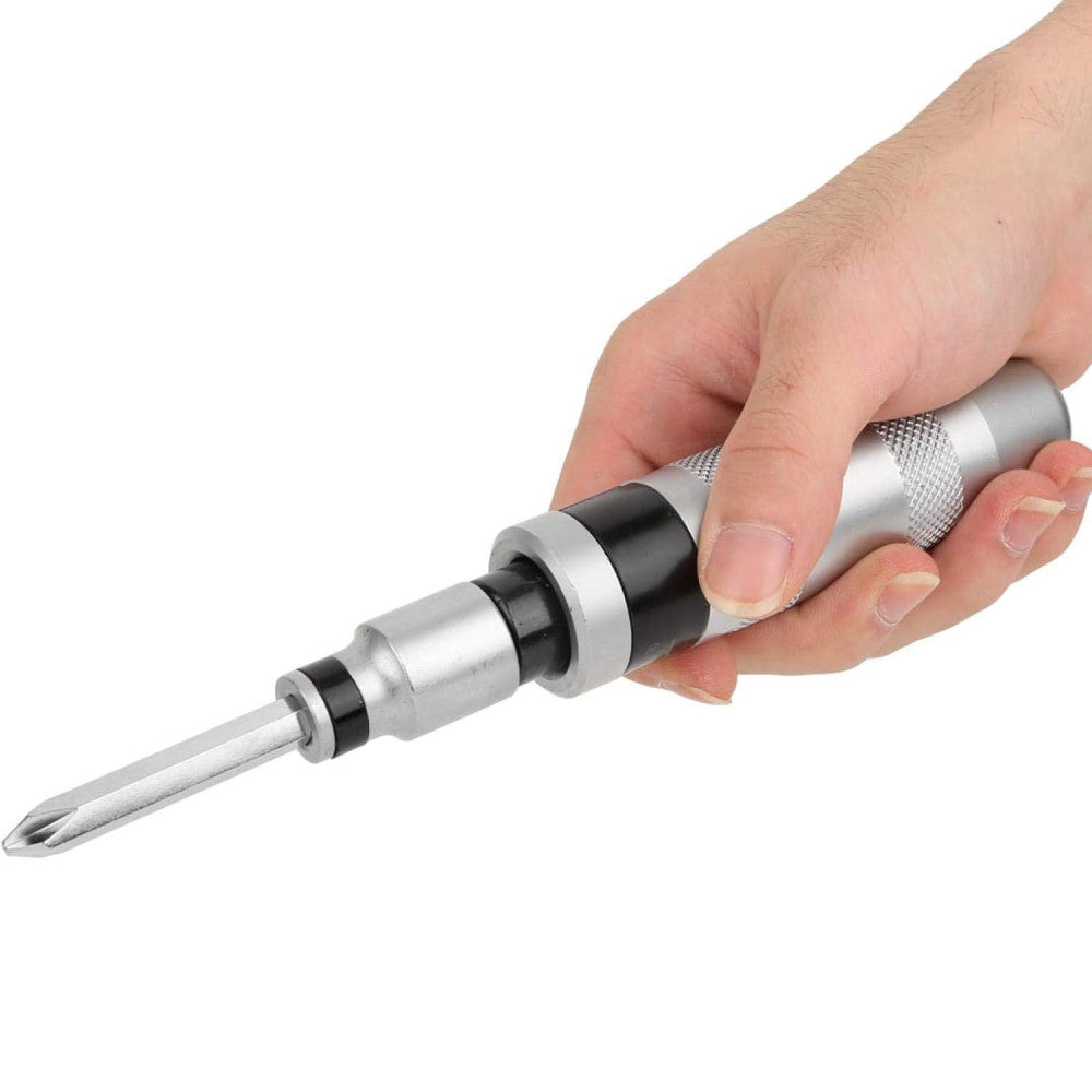 Набір ударних викруток 13в1 Impact Screwdriver Set та кейс, Зелений / Викрутка ударно-поворотна / Набір інструментів