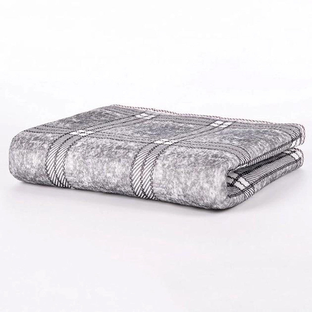 Електропростирадло з підігрівом 150х120см Electric blanket, Сіра / Електроковдра з терморегулятором