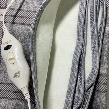 Електропростирадло з підігрівом 150х120см Electric blanket, Сіра / Електроковдра з терморегулятором