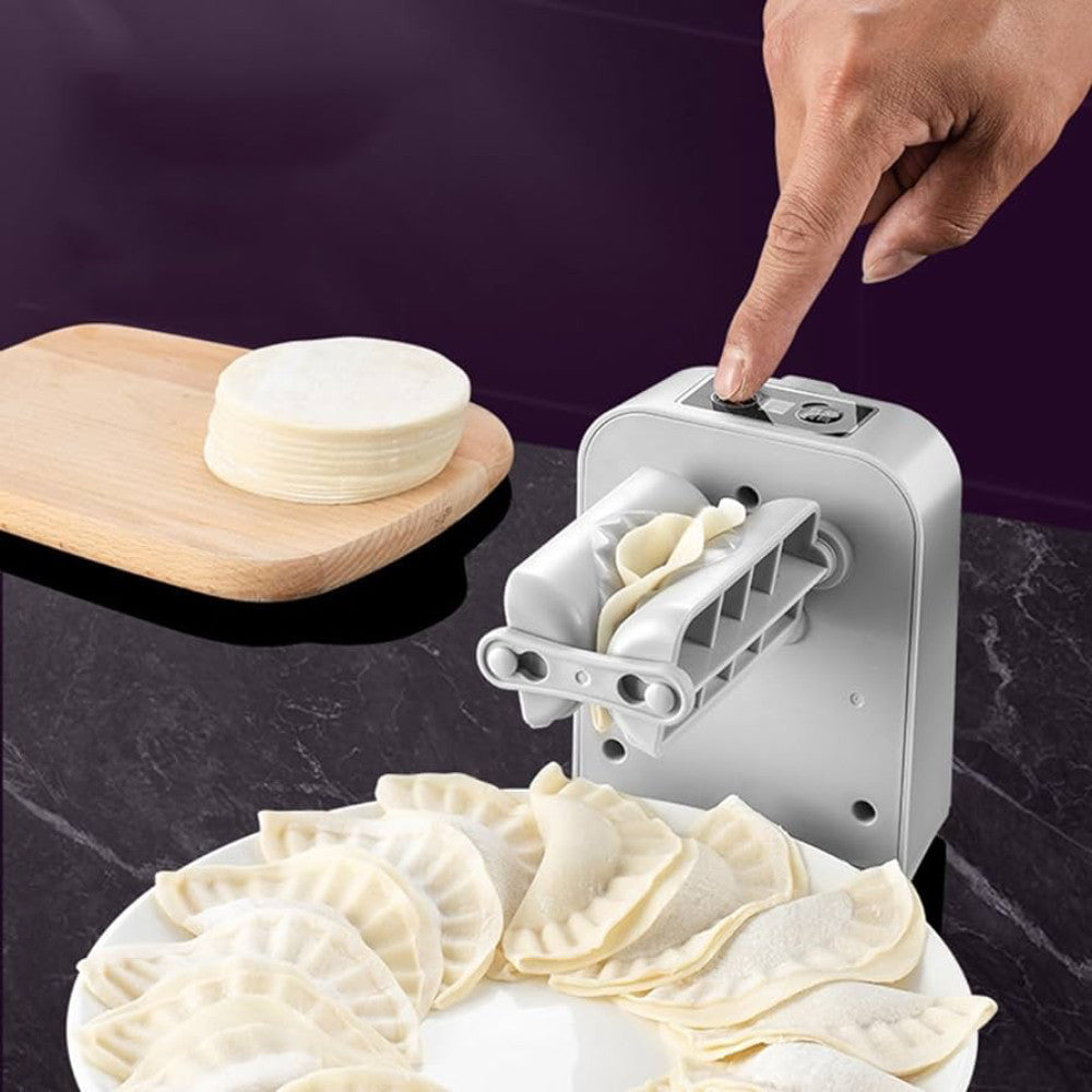 Машинка для виготовлення пельменів та вареників electric dumpling maker mashine, з USB, Білий / Верстат для вареників