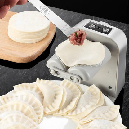 Машинка для виготовлення пельменів та вареників electric dumpling maker mashine, з USB, Білий / Верстат для вареників