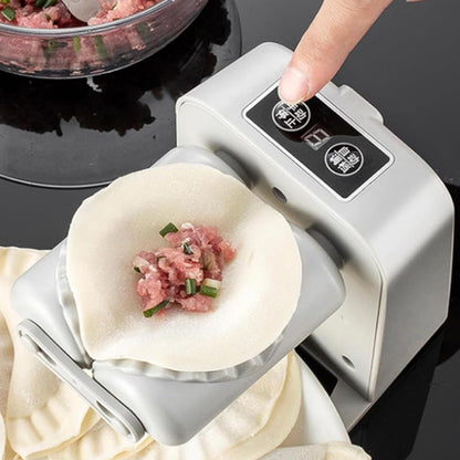 Машинка для виготовлення пельменів та вареників electric dumpling maker mashine, з USB, Білий / Верстат для вареників