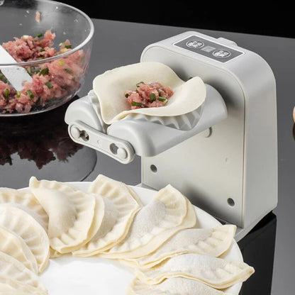Машинка для виготовлення пельменів та вареників electric dumpling maker mashine, з USB, Білий / Верстат для вареників